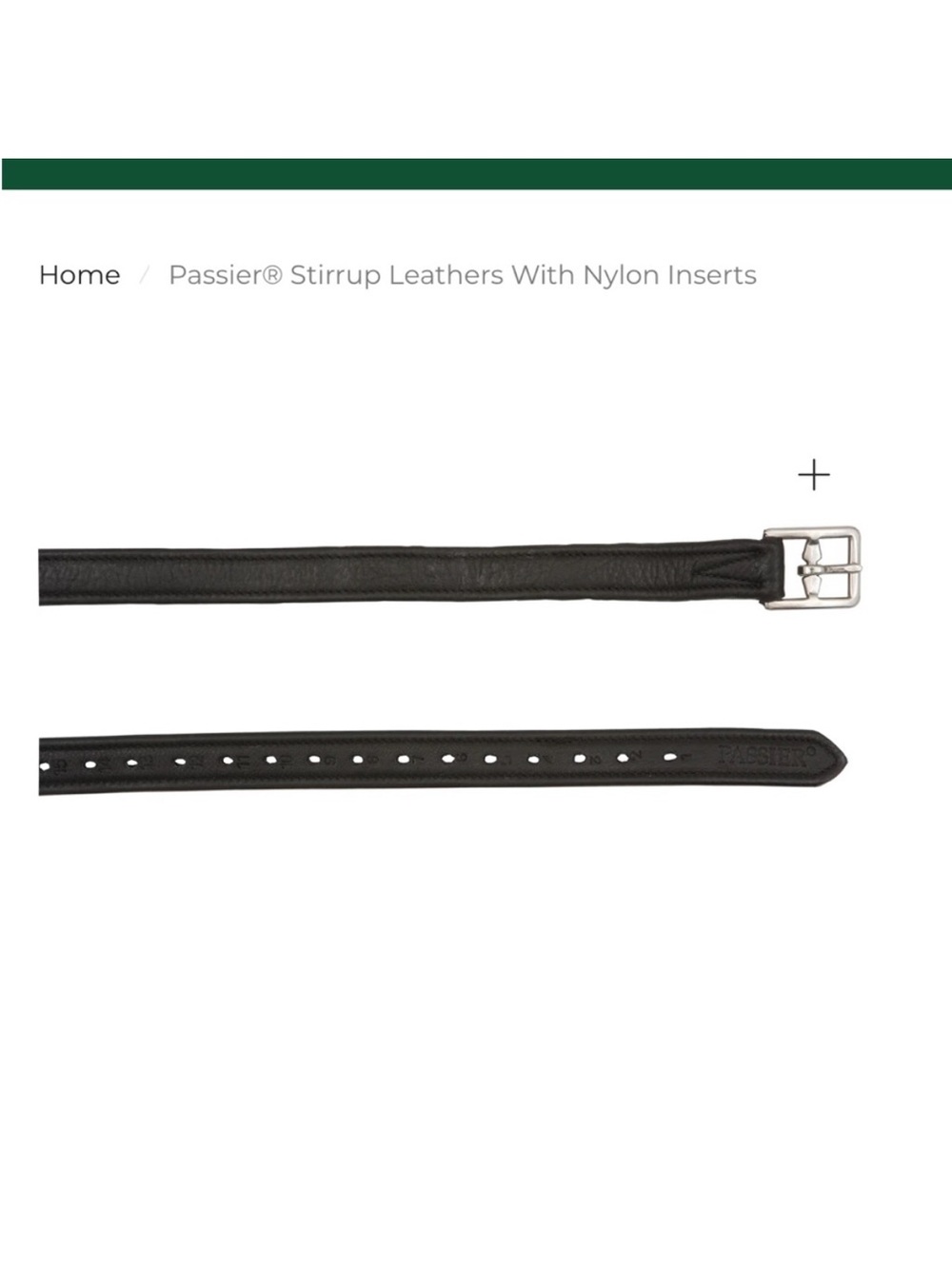 Passier stirrup leathers
